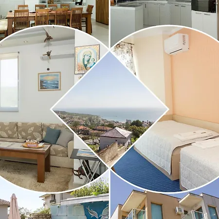Apartment Sea View Escape 5br Luxury With Hot Tub & Free Parking